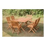 KIFFA  ARM CHAIR + RECTA TABLE