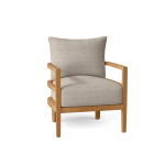TEAK OUTDOOR SANTA BARBARA LOUNGE CHAIR