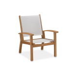 TEAK BARBOSA BATYLINE LOUNGE CHAIR
