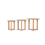 TEAK OUTDOOR Y LEGS PATIO SIDE TABLE - Image 4