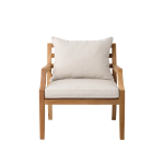 TEAK OUTDOOR HERA PATIO LOUNGE CHAIR - Image 2