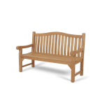 TEAK OUTDOOR BIG ROSE BENCH