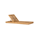 TEAK OUTDOOR EMALFI CHAISE SUN LOUNGER - Image 2