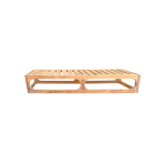 TEAK OUTDOOR MIAMI CHAISE SUN LOUNGER - Image 2