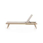 TEAK OUTDOOR DORITHY PATIO CHAISE LOUNGER - Image 5