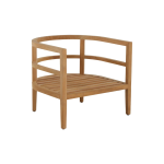 TEAK OUTDOOR SANTA BARBARA LOUNGE CHAIR - Image 2