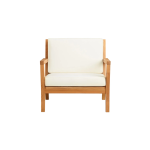 OUTDOOR TEAK PATIO ADAGIO DEEP SEATING SET - Image 2