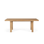 TEAK OUTDOOR CROOSTECK DINING TABLE - Image 3