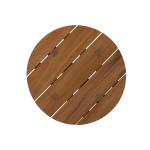 TEAK OUTDOOR CREQUEST PATIO SIDE TABLE - Image 2