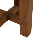 TEAK OUTDOOR CREQUEST PATIO SIDE TABLE - Image 3