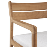 TEAK OUTDOOR JACKY DINING CHAIR - Image 3