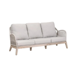 TEAK OUTDOOR KRISLY ROPE PATIO SOFA