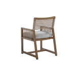 TEAK OUTDOOR TOMBAA ROPE DINING CHAIR - Image 2