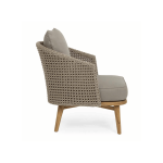TEAK OUTDOOR TARTORA ROPE LOUNGE CHAIRS - Image 2