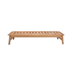 TEAK DIUNA CHAISE PATIO SUN LOUNGER - Image 3