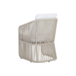 TEAK OUTDOOR ALLARIS ROPE DINING CHAIR - Image 4