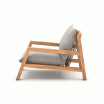 ALEXIA TEAK OUTDOOR CHAIR - Image 3