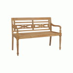 BATAVIA TEAK BENCH PATIO