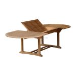 OVAL EXTEND TABLE 120Ã—200-300 CM