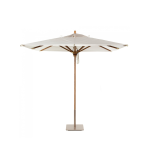 TEAK OUTDOOR SANTA UMBRELLA TEAK FRAME