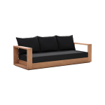TEAK OUTDOOR MERIDIAN SOFA PATIO