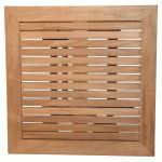 TEAK GARDEN FLIPTOP  SIDE TABLE - Image 2