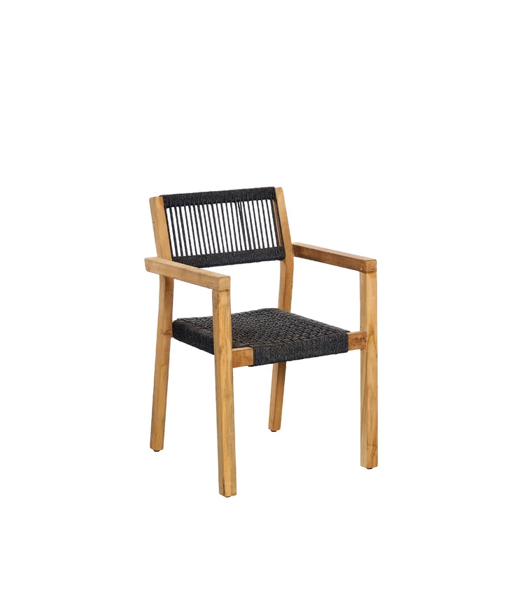 Untitled-1.jpg TEAK GARDEN ACADEMY STACKING ROPE CHAIR - Image 1