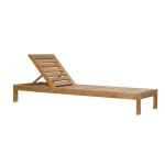TEAK OUTDOOR CHINOAN CHAISE LOUNGER - Image 2